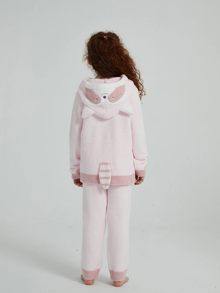 Girls Autumn lan Winter Fleece Piyama
