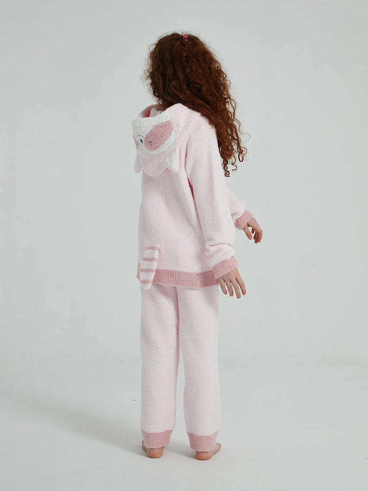Girls Autumn lan Winter Fleece Piyama
